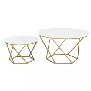 Pieds de table carrés en or de luxe Base de table moderne en acier inoxydable Quincaillerie de bureau décorative pour la maison avec verre à vendre - Product Image 1