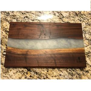 Planche à fromage en résine Planche de service en bois Planche à découper cadeau à vendre et à la main grande taille - Product Image 5