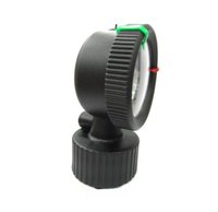 Manomètre à diaphragme en plastique de couleur noire