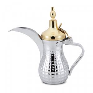 Théière décorative faite à la main de qualité supérieure Design Metal Arabic dallah Meilleure vente Designer Vente en gros Nouvelle cafetière en métal - Product Image 5