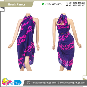 Vêtements de plage à motif solide, élégants et luxueux de haute qualité, accessoire de plage 1 pièce de qualité exportée - Product Image 2