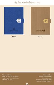 A5ตู้เสื้อผ้าหนังคุณภาพสูงสมุดโน๊ตแม่เหล็กติดแม่เหล็กไดอารี่แบบติดแม่เหล็กสั่งทำโลโก้ได้ตามต้องการ - Product Image 3