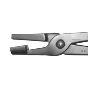 Instrumento veterinario de tamaño stock de caja de 1 pulgada con 2 mordazas de 5/8 pulgadas de longitud, riendas de 14 pulgadas hechas de acero al carbono medio, producto SAE 4140 - Product Image 1