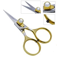 Ciseaux de pêche chirurgicaux pour la montage de mouches artificielles, en acier inoxydable, approuvés CE ISO, Ruya Surgical Durable