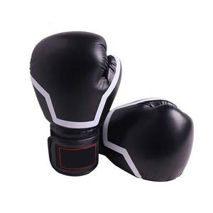 De cuero de MMA de boxeo guantes de boxeo profesional-guantes de boxeo guantes para hombres - Product Image 1