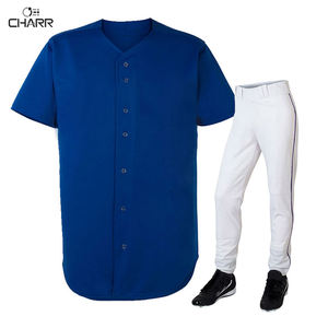 2021 Custom Good Quality <b>Baseball</b> Uniform Top Quality Team Wear <b>Baseball</b> Uniform Set - Product Image 2