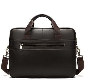 Nouvelle Mode en cuir sac de messager documents épaule en cuir porte-documents hommes Offre Spéciale classique hommes ordinateur portable sac cartable - Product Image 1