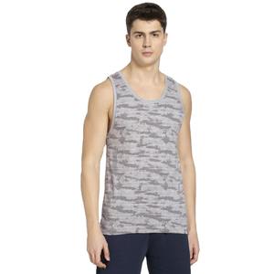 Débardeur à col en O pour hommes, gilet de gymnastique en microfibre respirant et confortable pour les sports et les entraînements, impression numérique - Product Image 6
