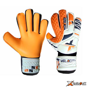 Guantes de portero de cuero profesional, correa de muñeca ajustable impermeable de alta calidad, uso de ropa de equipo de fútbol Unisex - Product Image 5