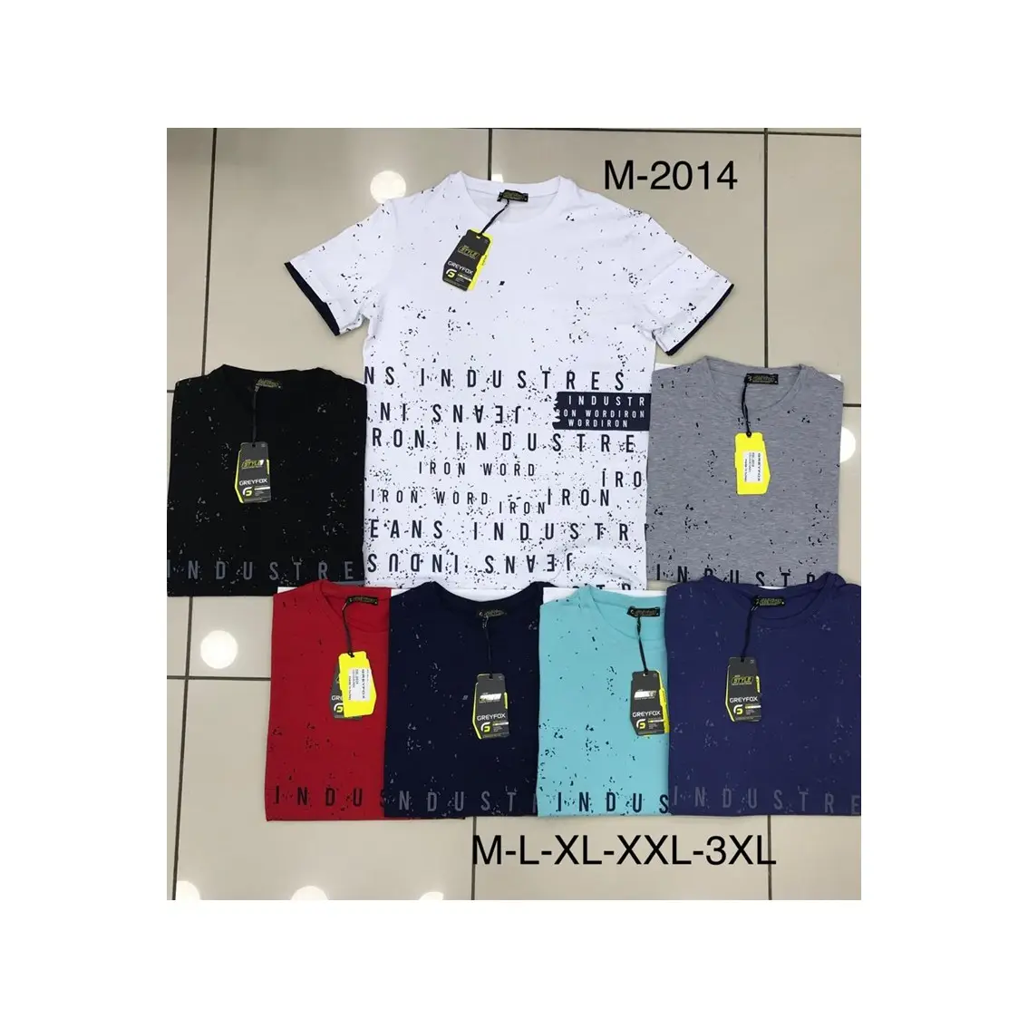 2022 New Arrival Stylish Design Wholesale Casual Cotton Spandex Slim Fit Short Sleeve O Neck Printed Men's T-shirts