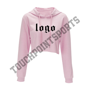 เสื้อแขนยาวมีฮู้ดสำหรับผู้หญิง,เสื้อครอปยิมเย็บริม - Product Image 2