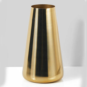 Vase de fleurs fantaisie en acier inoxydable, Vase de fleurs de Table en métal de haute qualité pour la décoration de la maison - Product Image 5