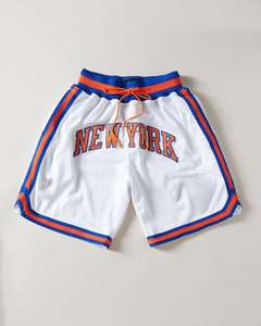 Short de basket-ball classique pour hommes, brillant, respirant au dessus du genou, avec poches, nouvelle collection - Product Image 5