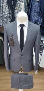 Trajes de Negocios para Hombre al Mejor Precio, Transpirables, Corte Entallado, Tela de Viscosa/Poliéster - Product Image 4