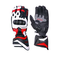 Moto Gants Chauds D'équitation Motards Moto Gants D'hiver À Écran Tactile Étanche Doigt Complet Unisexe En Cuir (ae)***