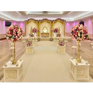 Mandap de Boda de Estilo Abierto para Ceremonias Indias, Mandap Avni de Estilo Abierto, Decoración Tradicional India para Bodas, Mandap Abierto Reino Unido - Product Image 1