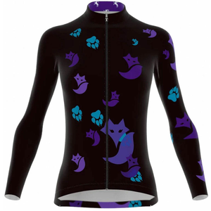 Logo personnalisé décontracté été Performance maillot de cyclisme respirant à manches courtes fermeture éclair Slim Fit femmes hauts en tricot - Product Image 3