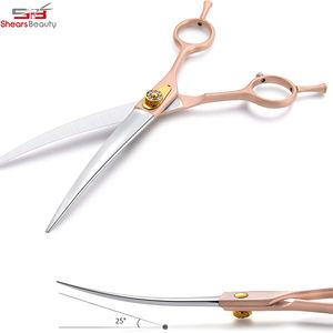 2024 tijeras para perros al por mayor para el cuidado de mascotas en diferentes diseños, tijeras para pelo grueso y tijeras curvas para el cuidado de mascotas - Product Image 4