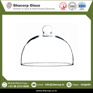 Cubierta de cúpula de cristal de bestia Cloche de cristal de Venta caliente con luces de cadena de cobre al mejor precio - Product Image 2