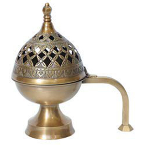 Quemador de incienso de Metal personalizado Antiqui, latón de alta calidad, para uso religioso más vendido, té, Sándalo, Océano, jengibre, anís estrellado - Product Image 1
