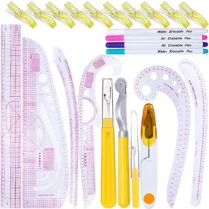 MCZ-65 Good Quality Fashion Design Ruler Clothing Design Ruler Embroidery French Ruler