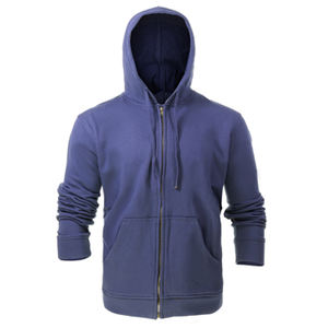 2025 Oversized 100% Cotton Fleece <b>Hoodie</b> 400 GSM Heavy weight with Embroidered Shoulder White and Blue Color Options for Winter - Product Image 1