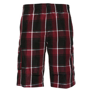 <b>Cargo</b> Shorts Plaid Multiple Pockets Drawstring Casual Lose Fit for Men Durable <b>Working</b> Shorts Casual Wears Made in Pakistan - Product Image 2