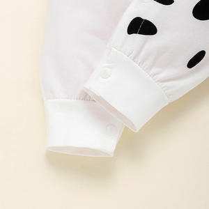 Ropa de moda para bebés, Pelele de manga larga con patrón de vaca bonito para recién nacidos, 2021 - Product Image 4