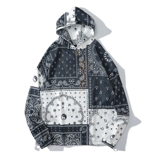 New style high quality own logo oem color unisex brand <b>bandana</b> hoodies <b>for</b> <b>men</b> - Product Image 1