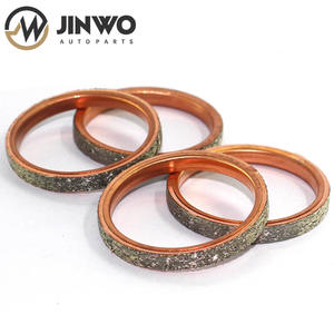Jinwo 2pcs 30mm ID 40mm OD Motorrad Auspuff Schall dämpfer Rohr Dichtung O Ringe für CG125 - Product Image 5