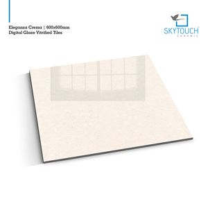 Carreaux vitrifiés Beige Ivoire en gros, prix de carreaux à double charge, carreaux de sol en céramique vitrifiée Ivoire Clair Indien - Product Image 3