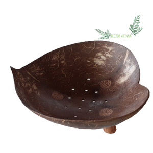 จานสบู่มะพร้าวออร์แกนิกจากธรรมชาติ2025ที่ใส่สบู่กะลามะพร้าวถาดวางสบู่มะพร้าว - Product Image 1