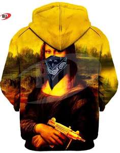 Nouveau design, pull à capuche en polyester personnalisé, sweat à capuche par sublimation au meilleur prix, sweats à capuche par sublimation, tailles unisexes - Product Image 4