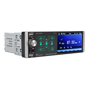 Enkele Din Auto Stereo 4.1 Inch Touch Screen Ingebouwde Bt MP3/MP5/Usb/Am/fm/Rds Radio Met Stuurbediening