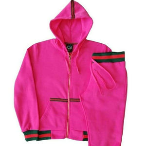 Survêtement pour homme, sweat à capuche avec fermeture éclair, pantalon de marque, 2 pièces - Product Image 4