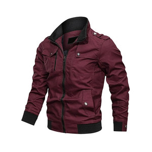 Chaqueta Bomber con cuello vuelto, cazadora de varios colores, a la moda, nueva - Product Image 1