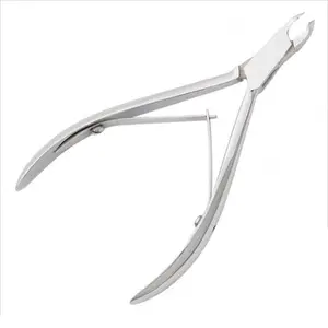 Professional use Box joint cuticle nail nipper made with stainless steel 3mm tip size Made in Pakistan