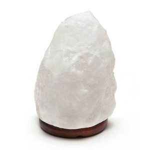 Enhance Your Home Ambiance with Unique <b>Mini</b> Geometric Shape Organic Material Carved Salt <b>Lamps</b> From Sian Enterprises - Product Image 1