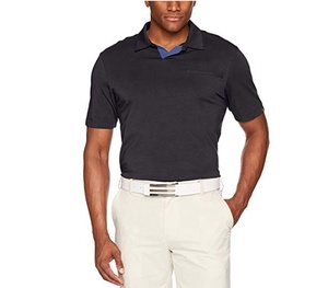 short sleeve men 100 microfiber polyester golf quick dry polo shirts - Product Image 3