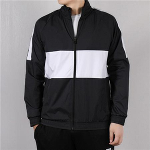 Letterman Winter Satin Bomber <b>Jacket</b> with Stripe Fleece Lining & Windproof - Product Image 5