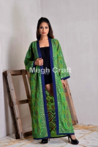 Chaqueta tipo Kimono de estilo bohemio, kimono de estilo bohemio a la moda de Georgette, bordado kimono para la playa, venta al por mayor - Product Image 2