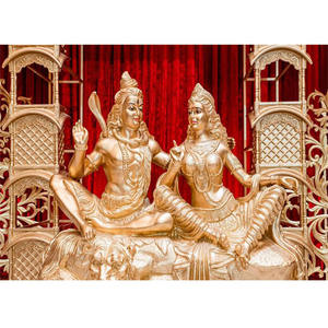 Lord <b>Shiva</b> Parvati Fiber <b>Statue</b> Decor FRP <b>Shiva</b> Parvati <b>Statue</b> Manufacturer Indian Wedding Decor Fiber <b>Shiva</b> Murti - Product Image 1