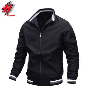 Blouson d'hiver pour homme en toile enduite à motif lettres, coupe slim, style hip-hop - Product Image 3