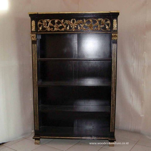 Librería Estilo Francés, Vitrina Antigua, Mueble Europeo para Oficina en Casa - Product Image 1