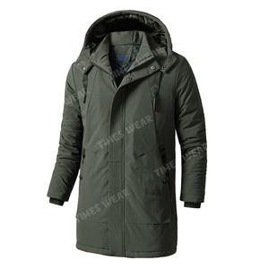 Veste imperméable homme, mi-longue à capuche, coupe-vent, décontractée, pour alpinisme en plein air, automne - Product Image 1