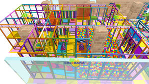 Aire de jeux intérieure sur mesure, piscine à balles, équipement de jeu géant doux pour enfants - Product Image 3