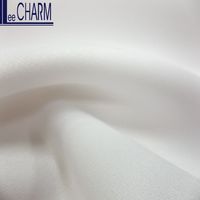 WP12080R Tissu de doublure en satin tissé de qualité taïwanaise, motif uni, 53% polyester recyclé + 47% polyester, couleur personnalisée, doux