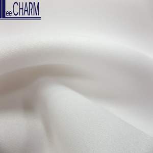 WP12080R Tissu de doublure en satin tissé de qualité taïwanaise avec motif solide Texture douce en polyester recyclé - Product Image 5