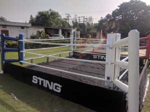 Ring de boxe RXN Inde OEM personnalisé avec logo, ring de boxe professionnel, ring de boxe au sol avec coussinets d'angle - Product Image 3