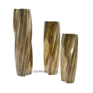 Florero de Color plateado, planta Artificial de Metal de aluminio, decoración del hogar, fiesta de boda, banquete, Hotel, jarrón para otras ocasiones - Product Image 5